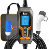 Заряджання Nissan Leaf 7.4 кВт 32А 1-фаза Type 2 (європейське авто) WI-FI Lion King FEYREE (FY7-32-1PH-TP2-K8)