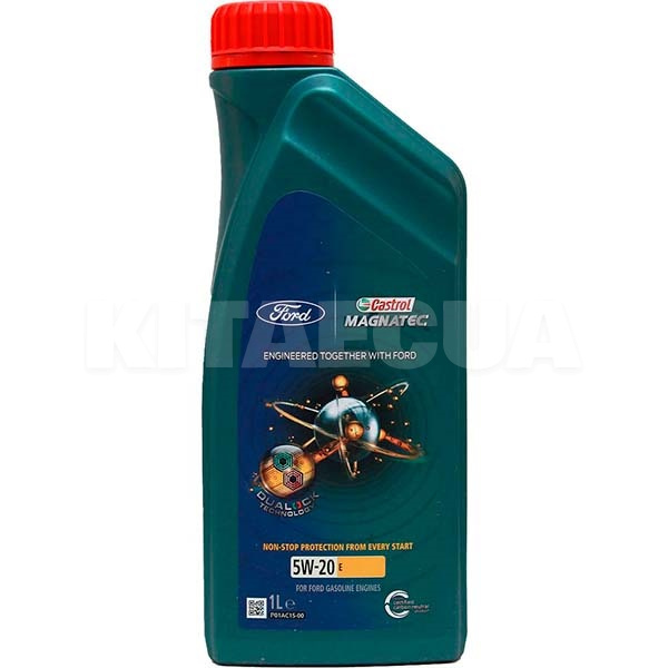 Масло моторное синтетическое 1л 5W-20 Magnatec Professional E CASTROL (15D63B)