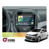 Штатна магнітола X9232 2+32 Gb 9" Chevrolet Spark Beat 2015-2018 (F2) SIGMA4car (37551)