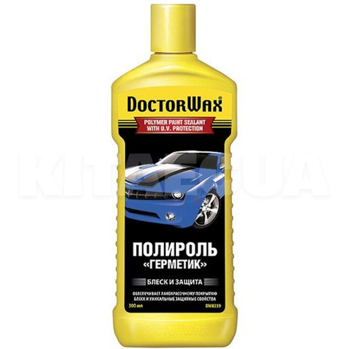 Поліроль "Герметик" з захистом від ультрофіолетових променів 300мл Polymer Paint Sealant DoctorWax (DW8239)