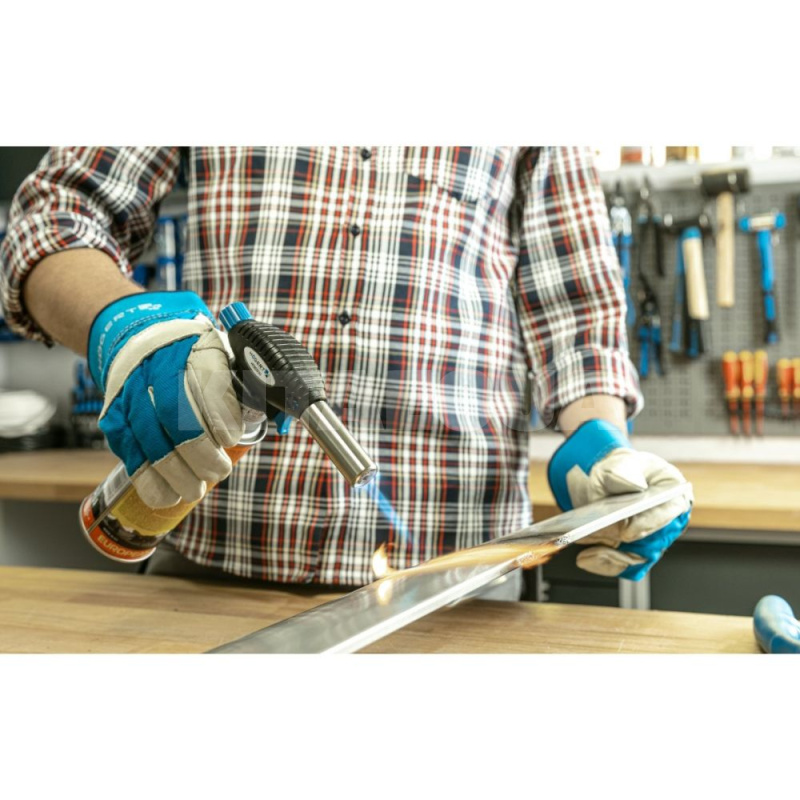 Горелка газовая с пьезоподжигом 1300 Вт HOGERT (HT2C500) - 3