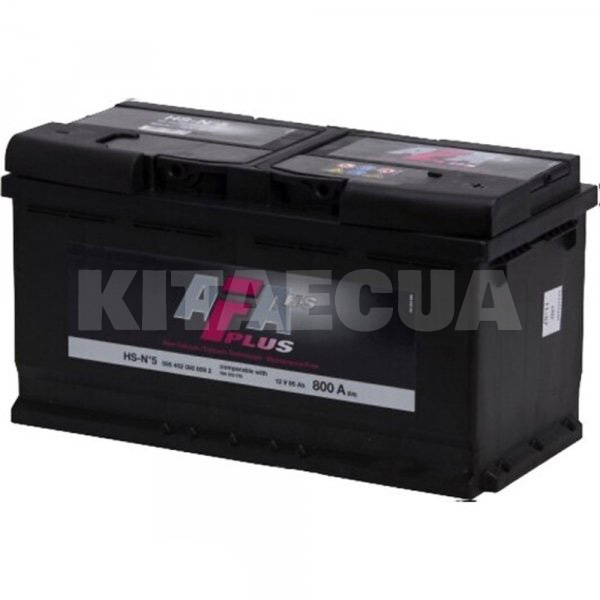 Акумулятор автомобільний 95Ач 800А "+" праворуч AFA (595 402 080)