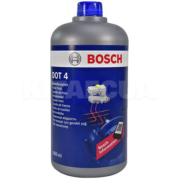 Тормозная жидкость 1л LV DOT 4 BOSCH (1987479107)