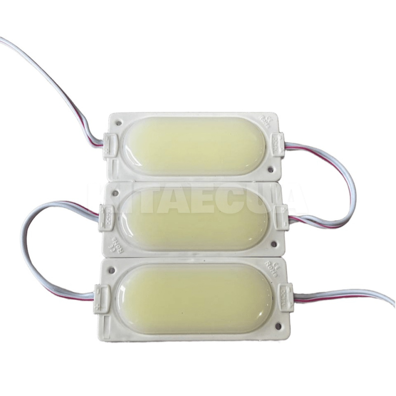 Светодиодный модуль 12V белый большой (80501)