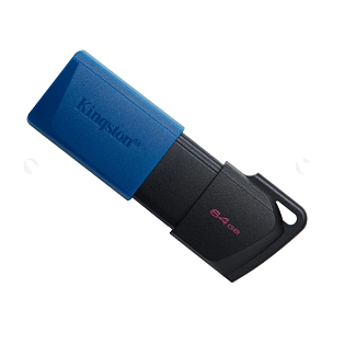 Флеш накопитель USB 3.2 64GB DT Exodia M черно-синий Kingston