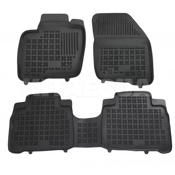 Резиновые коврики в салон FORD Galaxy 3 (2015-н.в.) (3шт) 200625 REZAW-PLAST (27383)
