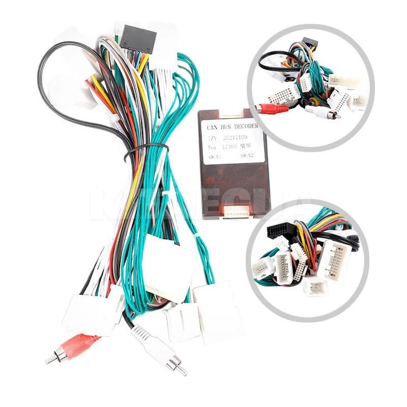 Штатна магнітола MOSS M3 4+32 ГБ 10" Toyota Land Cruiser LC 100-B 2002-2007 (C) AMS (50917) - 4