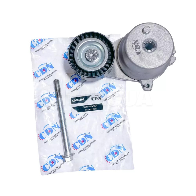 Ролик приводного ремня с натяжителем CDN на Chery M11 (S12-8111200)
