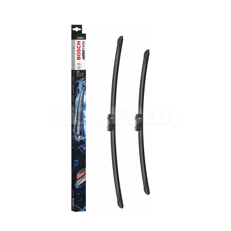 Щетка стеклоочистителя (дворник) 650/550мм бескаркасная Bosch (3397014212) - Kitaec.ua Щетка стеклоочистителя (дворник) 650/550мм бескаркасная Bosch (3397014212)