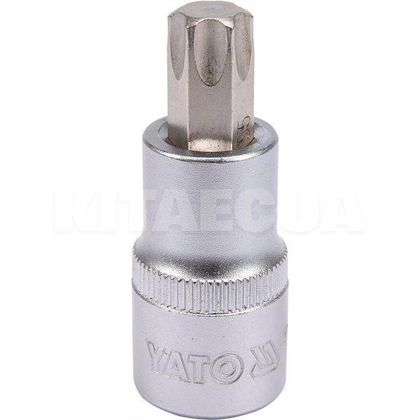 Головка торцевая с насадкой 55 мм 1/2“ Torx T55 YATO (YT-04317)