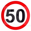 Наклейка знак "50" диам. 130 мм VITOL (STICKER-50)