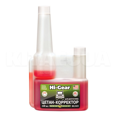 Цетан корректор с SMT2 240мл HI-GEAR (HG3411)