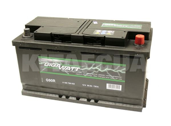 Аккумулятор автомобильный 90Ач 720А "+" справа GIGAWATT (GW 0185759022) - 2