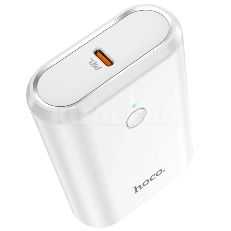 Повербанк Mayflower Q3 10000 mAh 20W білий HOCO (6931474742902) - 3