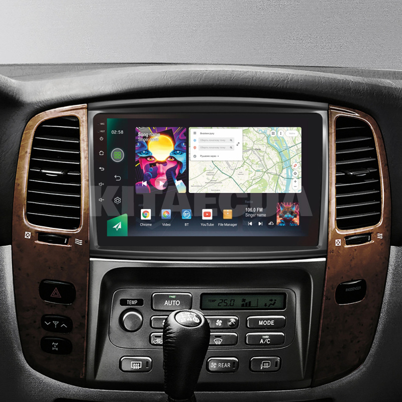 Штатная магнитола PRO 9464 4+64 Gb 9" Toyota Land Cruiser LC 100-A 2002-2007 SIGMA4car (39977) - 3