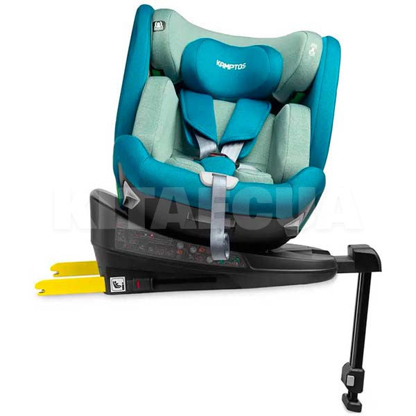 Автокресло детское Kamptos I-SIZE Isofix 0-36 кг синее Caretero (TERO-18567) - 3