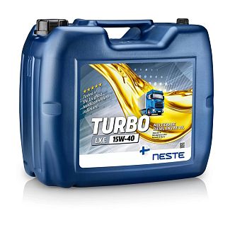 Масло моторне мінеральне 20л 15W-40 TurboLXE NESTE