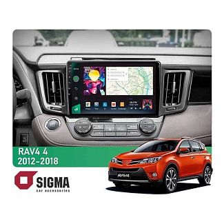 Штатна магнітола PRO 10464 4+64 Gb 10 Toyota RAV4 4 2012-2018 (B) SIGMA4car