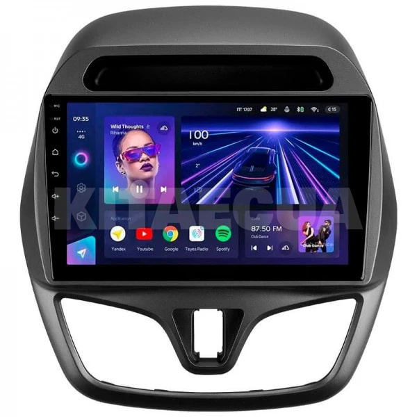 Штатна магнітола CC3 4+32 Gb 9" Chevrolet Spark Beat 2015-2018 (F2) Teyes (46416)