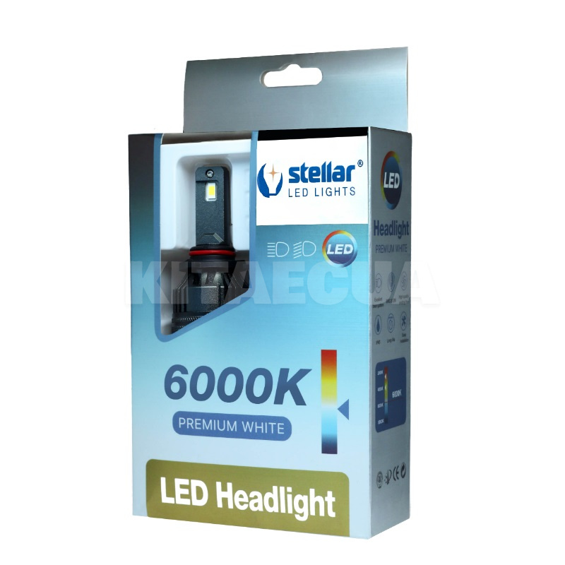 LED лампа для авто M65 PRO HB4/9006 65W 6000K STELLAR (6291)