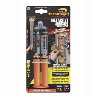Клей метакриловий ударостійкий 25 мл Technicqll