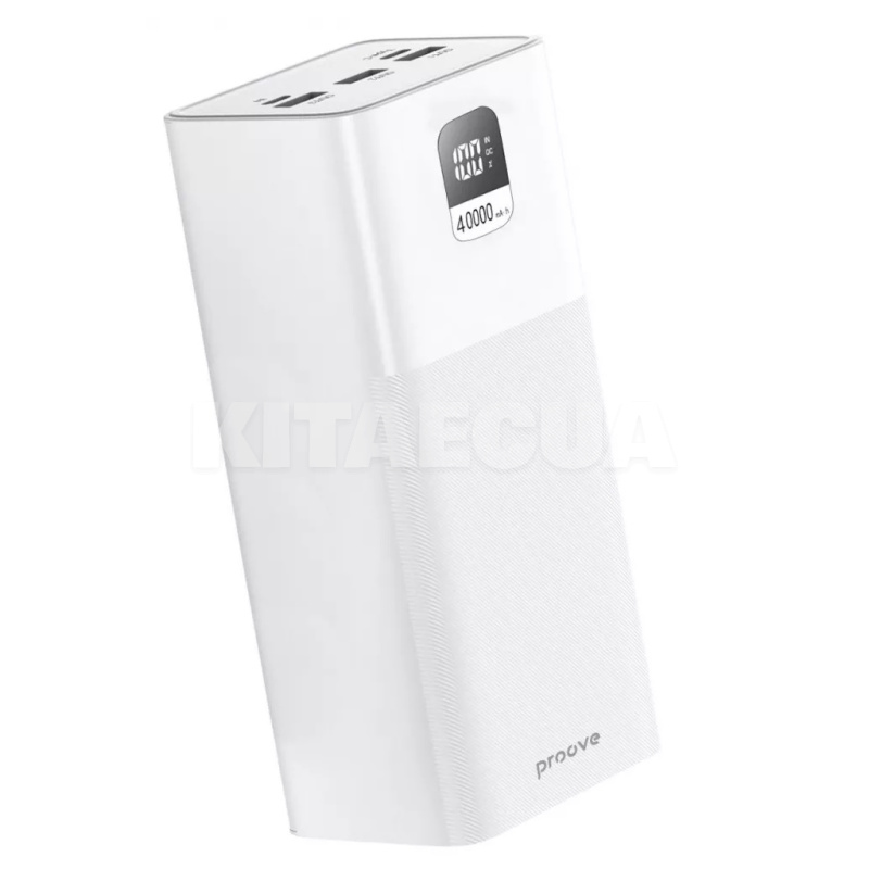 Повербанк Giant 40000mAh 100W білий PROOVE (577330003) - 2