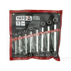 Набір ключів накидних кут 75 ° (6-22мм) 8 предметів YATO (YT-0396)
