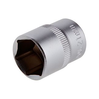 Головка торцевая 6-гранная 21мм 1/2" 38мм Intertool