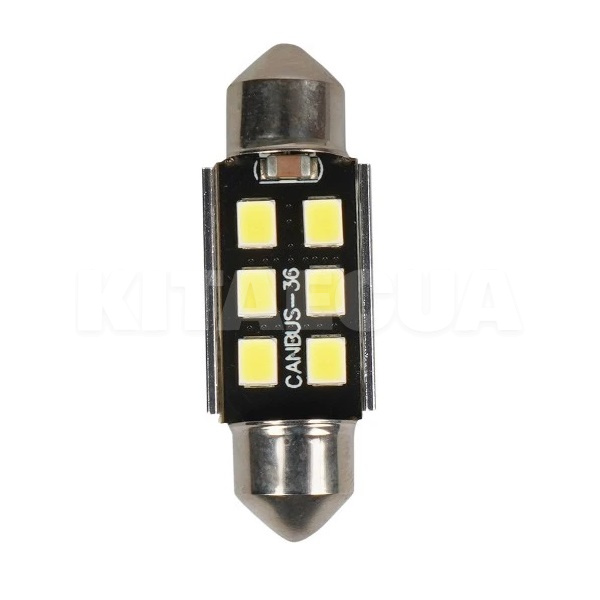 Светодиодная лампа E6 9/18V C5W 36мм (компл.) AMS (41235) - 4