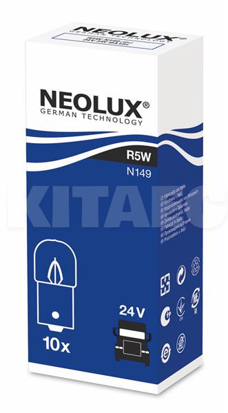 Лампа розжарювання 24V 5W BA15s Standard NEOLUX (NE N149) - 2