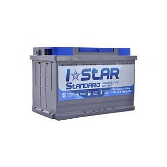 Аккумулятор автомобильный 77Ач 760А "+" справа I STAR
