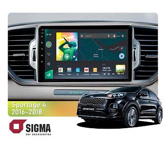 Штатная магнитола X9464 4+64 ГБ 9" Kia Sportage 4 QL 2016-2018 (KX5 A) SIGMA4car
