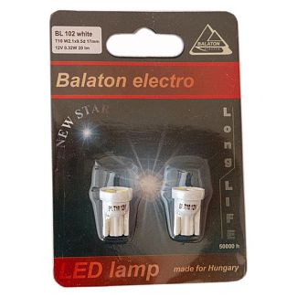 LED лампа для авто BL-102 T10 0.32W (комплект) BALATON