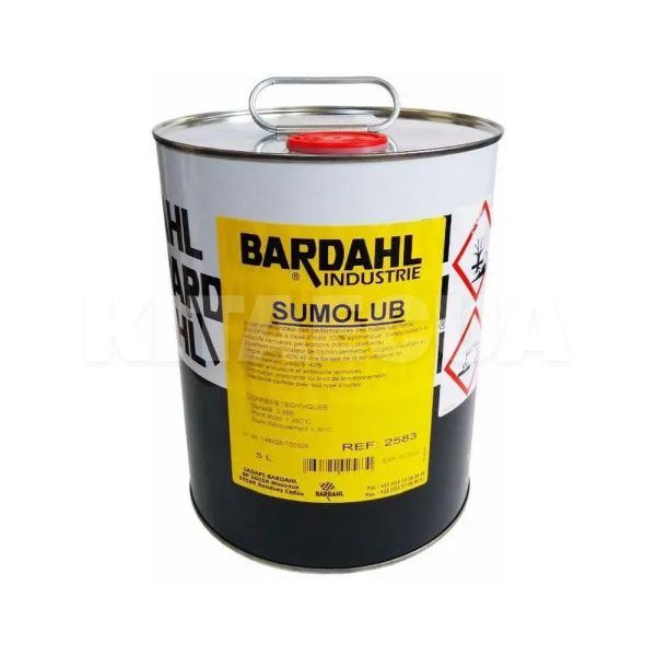 Присадка в моторне масло суперконцентрована антизносна 5л SUMOLUB BARDAHL (2583)