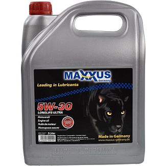 Масло моторне синтетичне 5л 5W-30 Longlife-Ultra Maxxus
