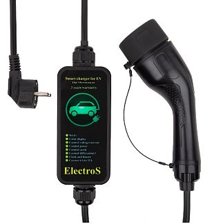 Зарядка для электромобиля 3.5 кВт 16A 1-фаза Type 2 (европейское авто) ElectroS