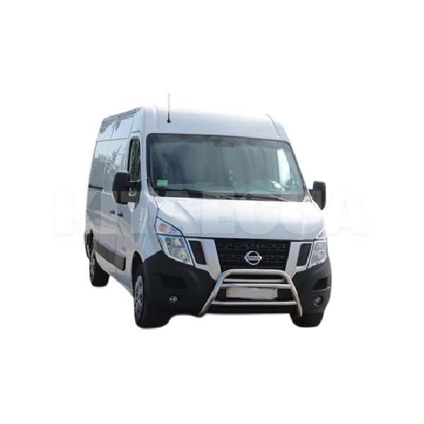 Кенгурятник WT018 Opel Movano 2010-2021 нержавеющая сталь CAN (dd15008) - 2