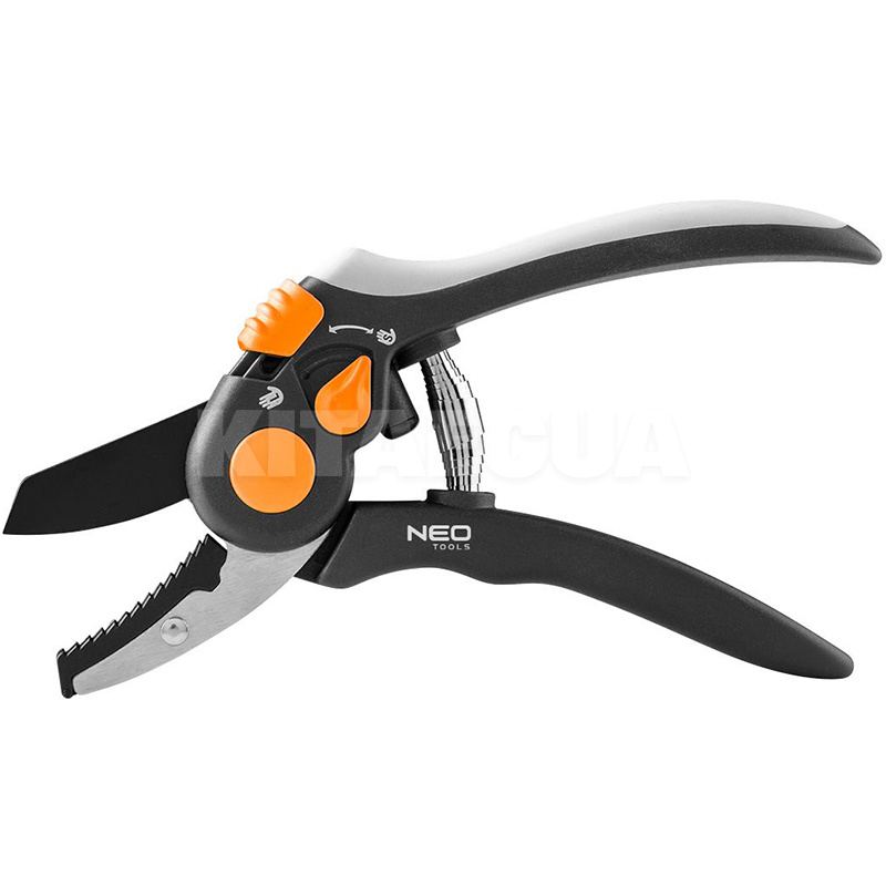 Секатор садовий з наковаленкою 18 мм NEO Tools (TP15-203)