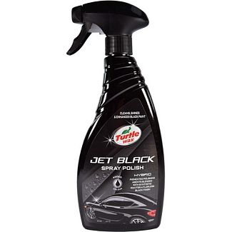Полироль черный синтетический 300мл Hybrid Jet Black Turtle Wax
