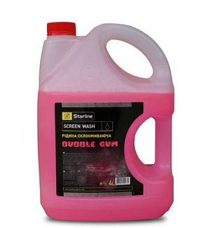 Омыватель летний 4л "бабл-гам" STARLINE