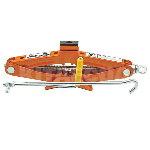 Домкрат механический ромбовидный до 1.5т (104мм-385мм) EL 100 825 ELEGANT (101378-ELEGANT) - 2