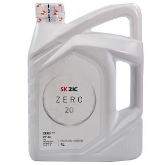 Масло моторное синтетическое 4л 0W-20 ZERO 20 ZIC