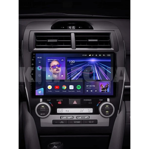 Штатна магнітола CC3 4+32 Gb 10" Toyota Camry 7 XV 55 Middle East 2012-2014 Teyes (47114) - 2
