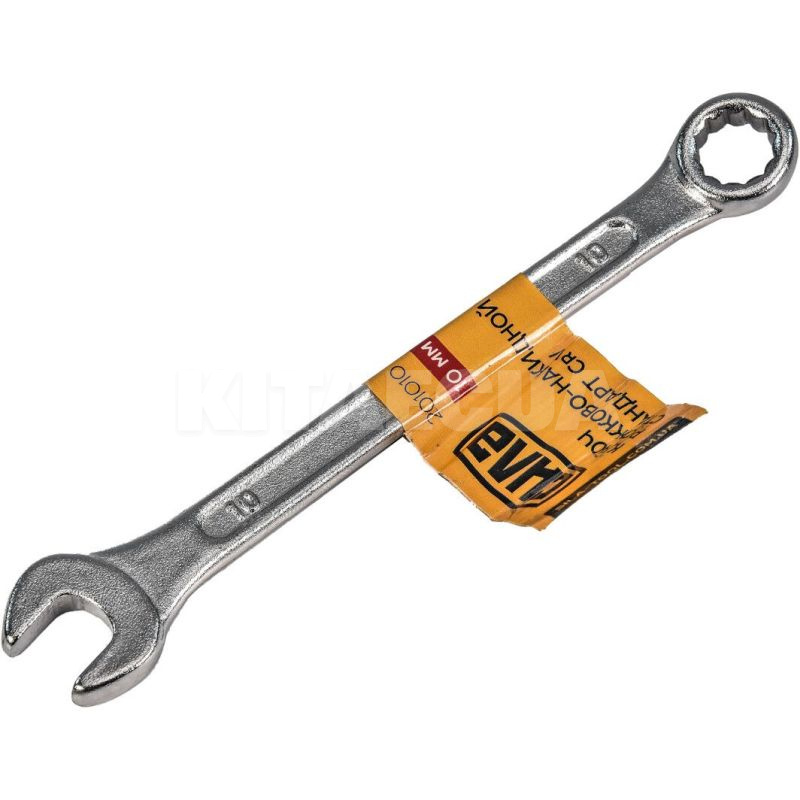 Ключ рожково-накидний 10 мм 12-гранний стандарт СИЛА (201010)