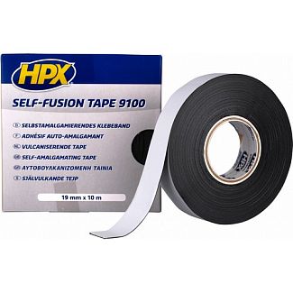 Вулканизирующая изолента для электрических кабелей, шлангов 10 м х 19 мм HPX