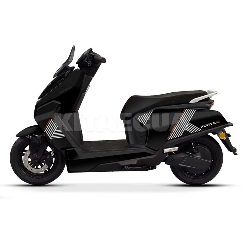 Электроскутер T4 50 км 2000 Вт черный FORTE (152448-FORTE)