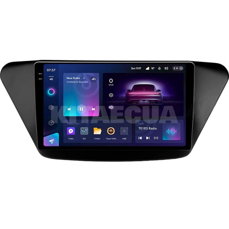 Штатна магнітола CC3 2k 4+32Gb 9" Lifan X50 2015-2019 Teyes (36332)