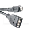 Кабель USB - microUSB AF 0.1м черный PowerPlant (KD00AS1232)