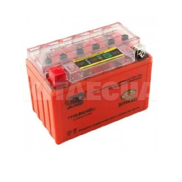 Мото аккумулятор 9Ач 135А "+" слева с индикатором заряда Outdo (HCOGIn9-0)