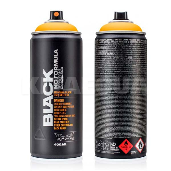 Фарба 400мл матова "Дінно-жовтий" MONTANA (263484-MONTANA) - 2